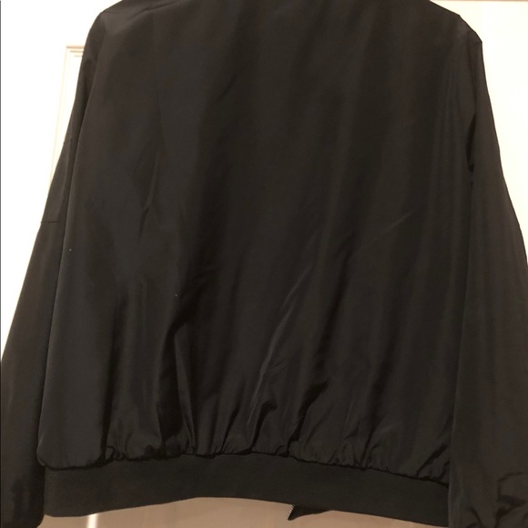 Black Bomber Jacket - Picture 4 of 5